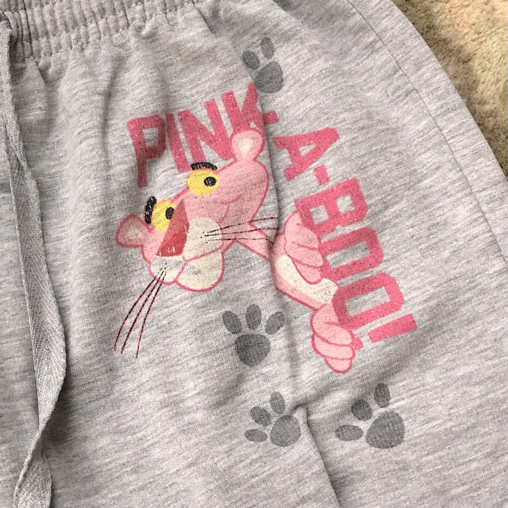 Pink Panther “Pink-A-Boo” Capri Sweatpants